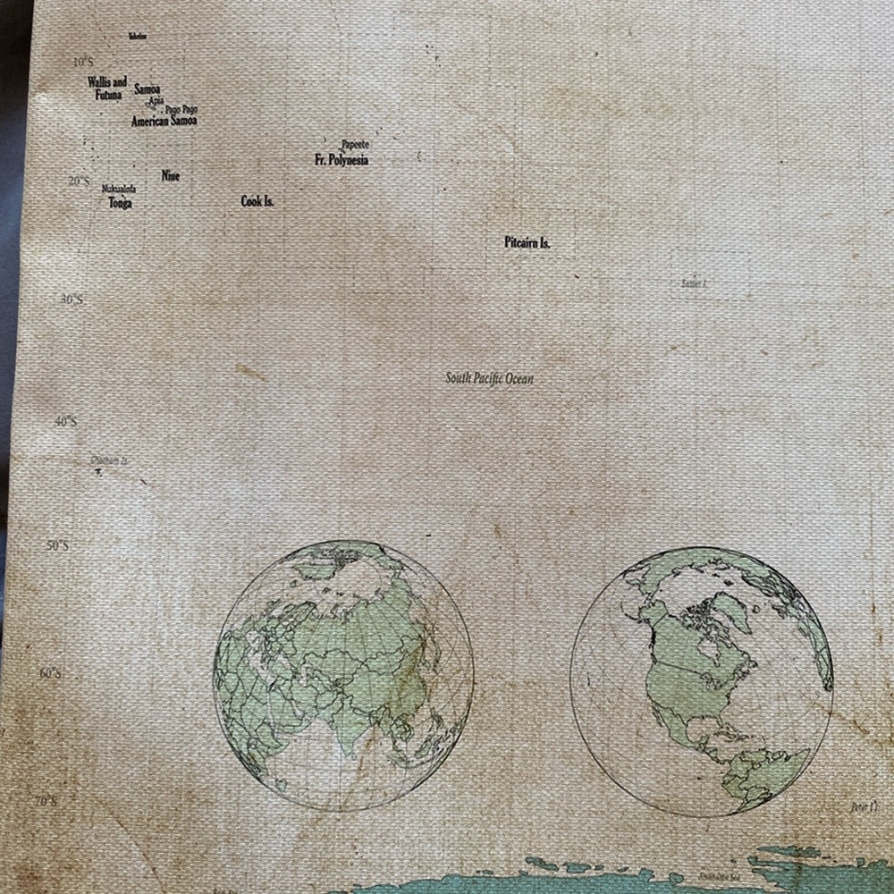 World map - Picture 4 of 7